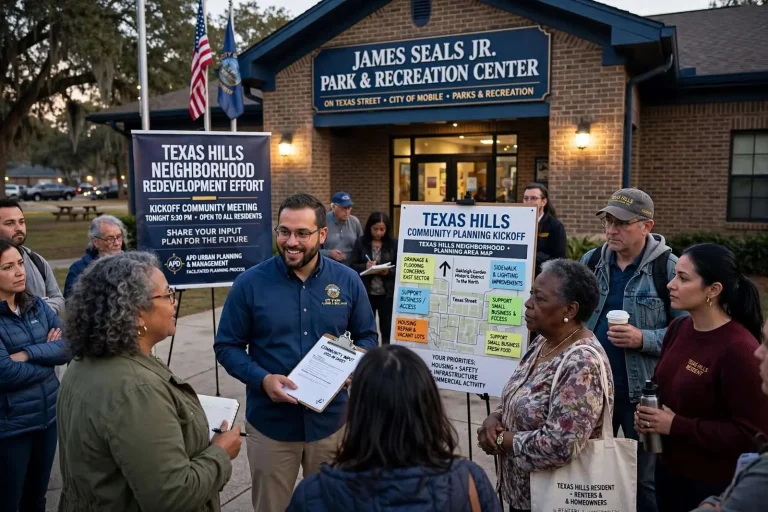 Illustration for the news story: Texas Hills Neighborhood Redevelopment Effort Kicks Off With Community Meeting