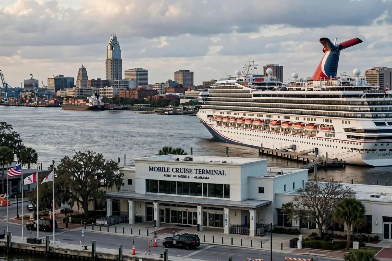Illustration for the news story: Carnival, City of Mobile Near Deal to Bring Cruise Ship Back to Port