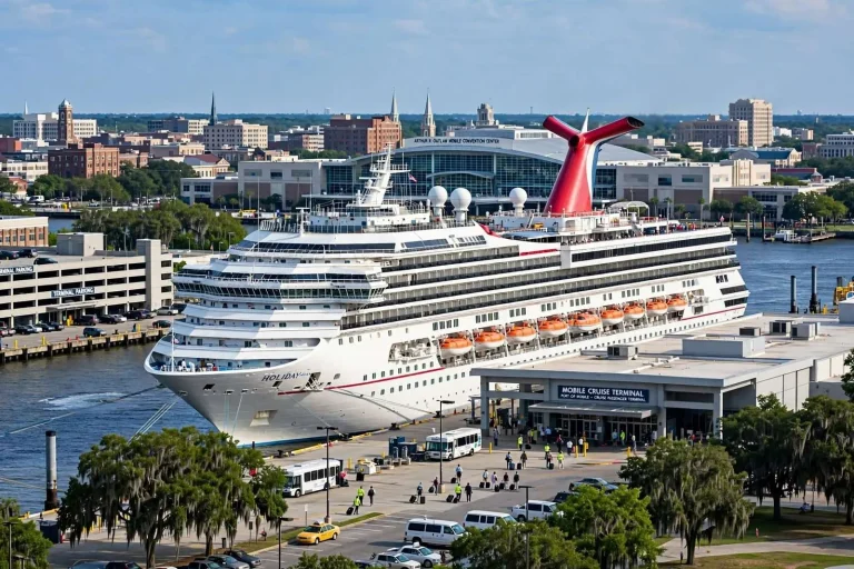 Illustration for the news story: How Mobile Became a Home Port for Carnival Cruise Lines