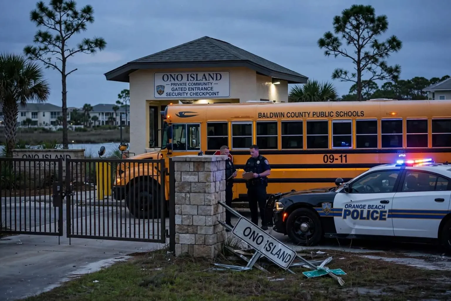 Illustration for the news story: Orange Beach School Bus Driver Charged With DUI