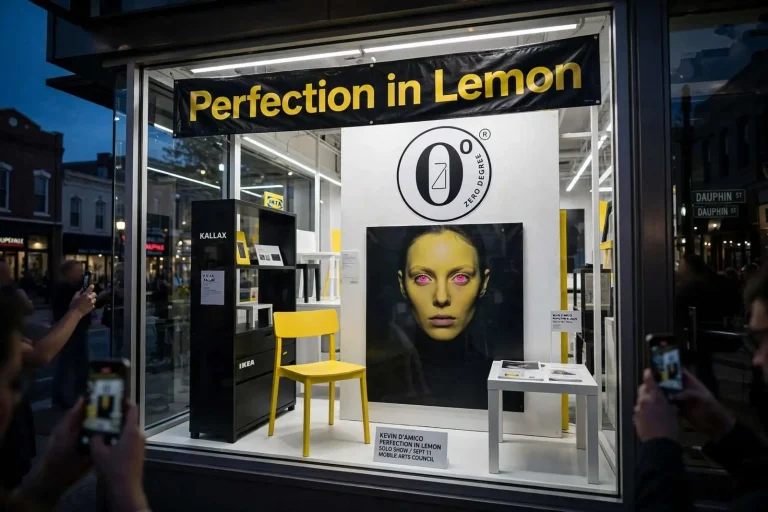 Illustration for the news story: ‘Perfection in Lemon’: Kevin D’Amico Opens Solo Show at Mobile Arts Council