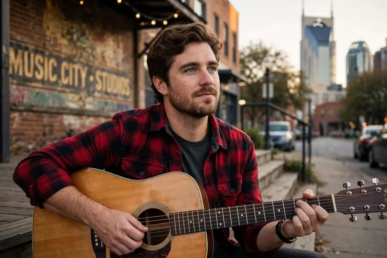 Illustration for the news story: Daphne Native Aaron Parker Chases Country Music Dream in Nashville With Debut EP