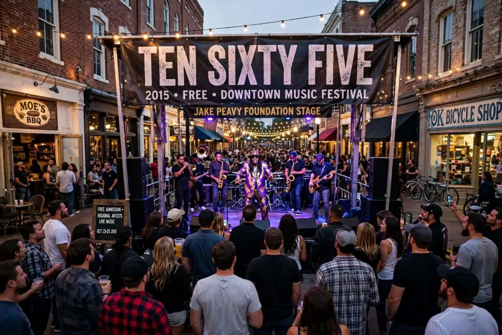 Illustration for the news story: Ten Sixty Five 2015: Mobile’s Free Downtown Music Festival Delivers a Fresh Take on Bayfest’s Absence