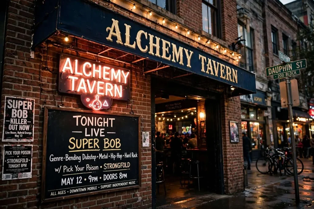 Illustration for the news story: Preview: Genre-Bending Super Bob Heads to Alchemy Tavern