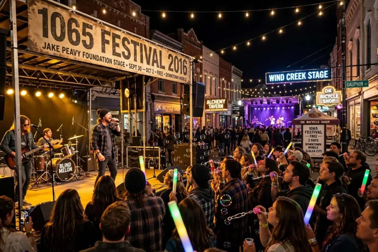 Illustration for the news story: Review: 1065 Festival 2016 Brings Blind Melon, Trombone Shorty and More to Mobile