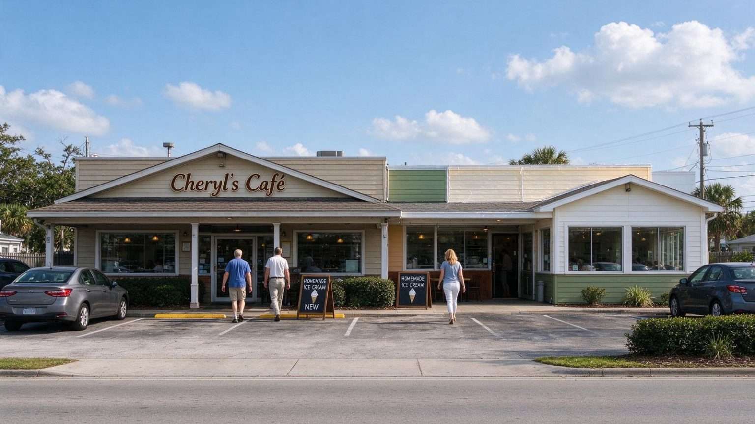 Illustration for the news story: Cheryl’s Café in Spanish Fort Expands Dining Room, Adds Homemade Ice Cream