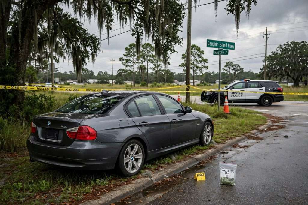 Illustration for the news story: Three Weeks Later, Family of Mobile Man Found Dead in Attorney’s Car Demands Answers