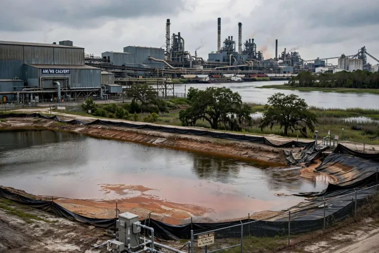 Illustration for the news story: State Regulators Propose $250,000 in Fines Against AM/NS Calvert Over Air, Water Violations