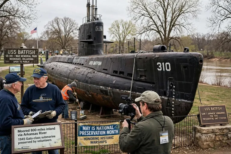 Illustration for the news story: Documentary aims to preserve interest in historic submarines, including Mobile’s USS Drum