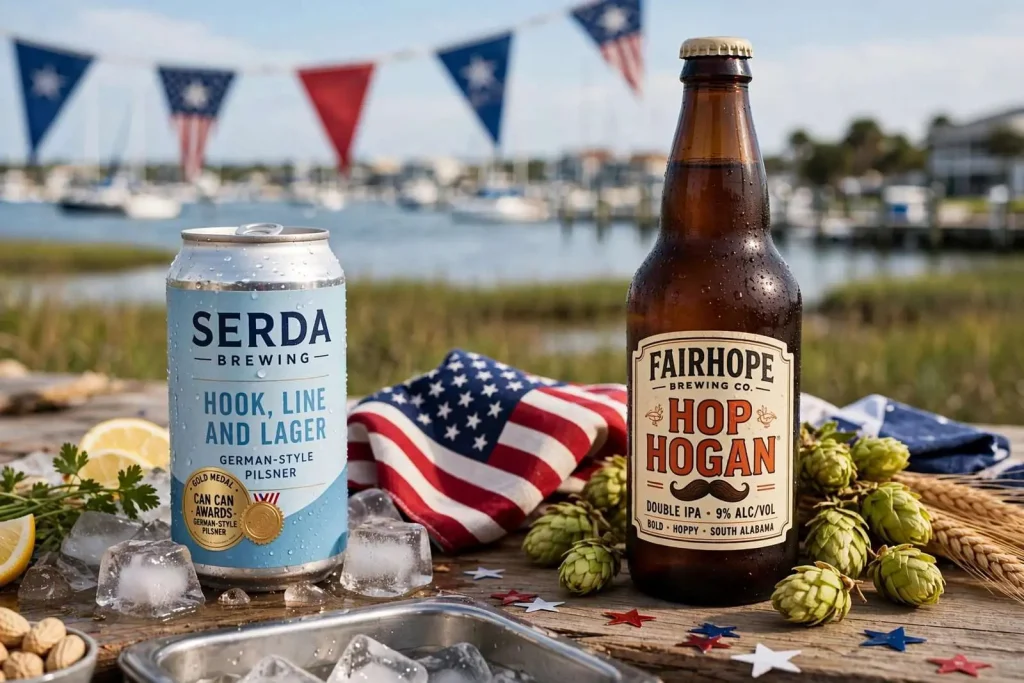Illustration for the news story: South Alabama Breweries Roll Out Summer Styles Ahead of Independence Day