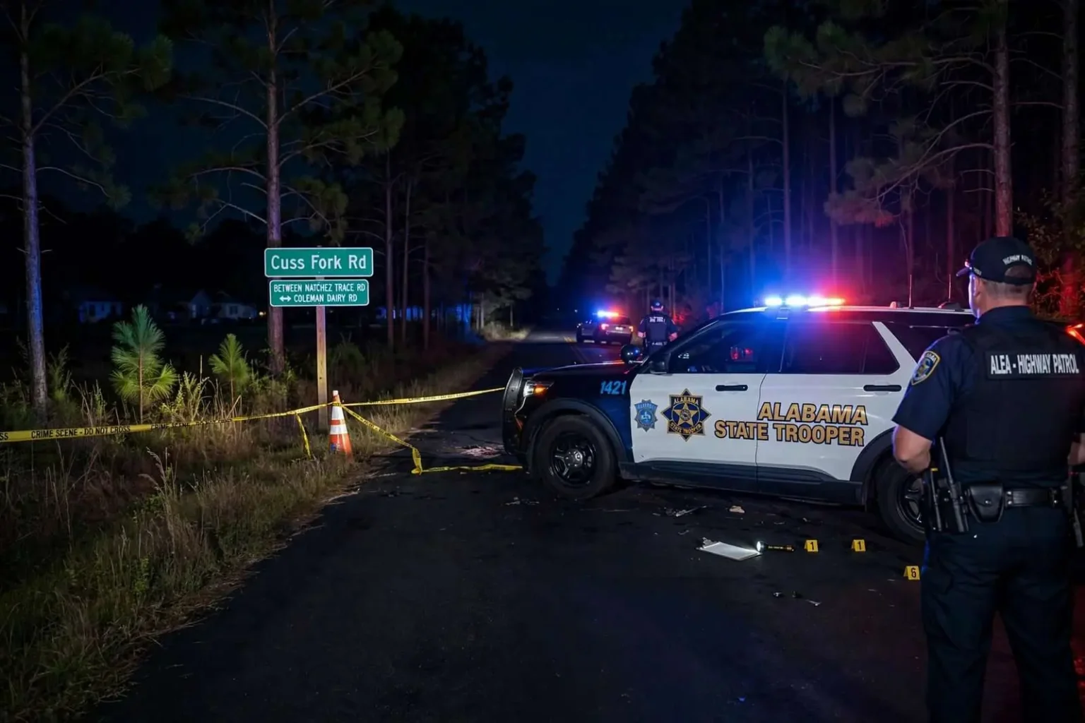 Illustration for the news story: Troopers identify pedestrian struck and killed in Mobile County