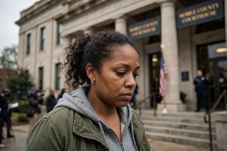 Illustration for the news story: Mother Accused of Helping Son After Davidson High School Shooting Faces Judge