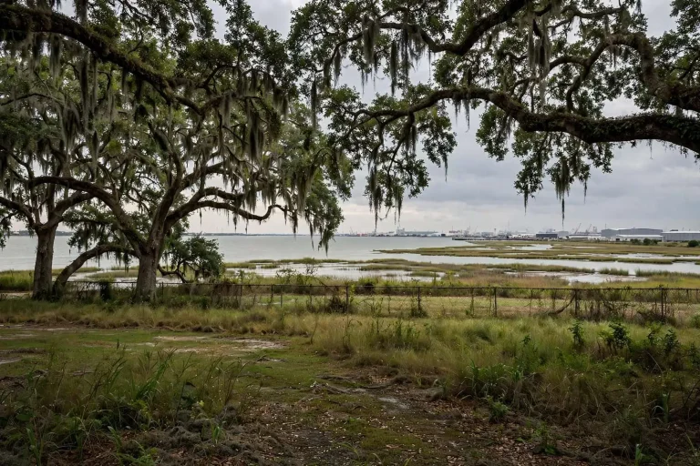 Illustration for the news story: USA Foundation’s $45 Million Sale of Brookley Golf Course Land Narrows Path to a Bayside Park in Mobile