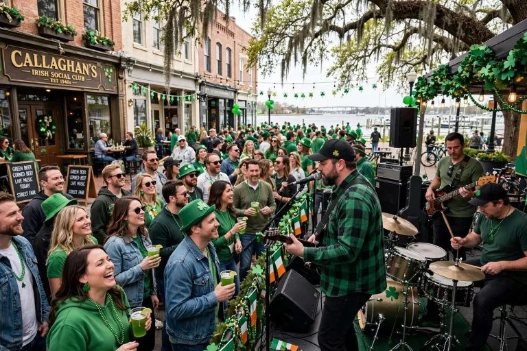 Illustration for the news story: Where to Catch Live Music on St. Patrick’s Day Around Mobile Bay