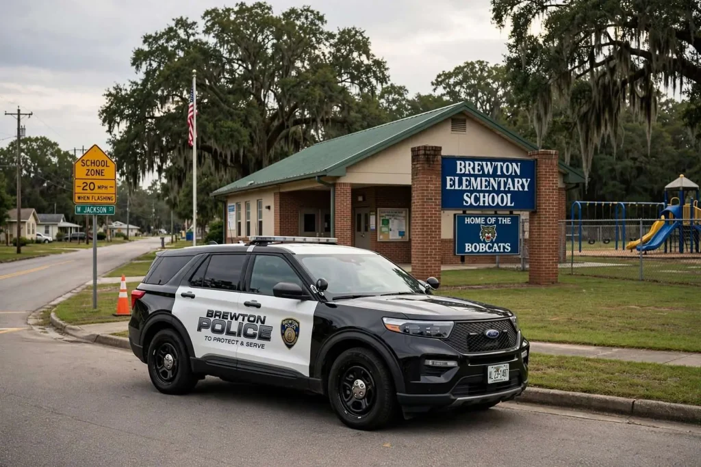 Illustration for the news story: Report of gun near Brewton Elementary School investigated