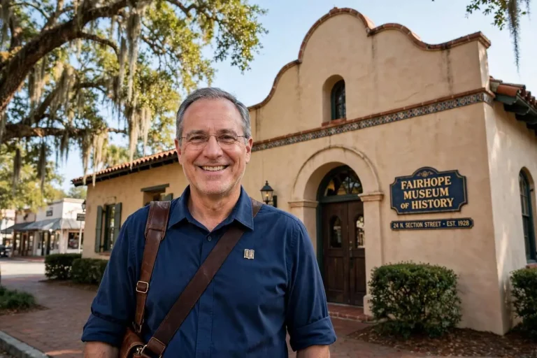 Illustration for the news story: Alan Samry Named New Director of Fairhope Museum of History