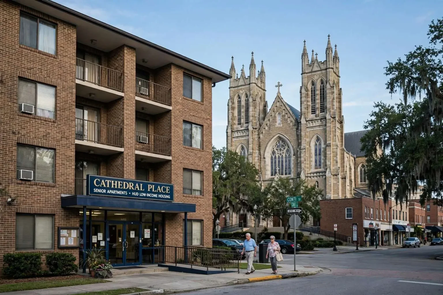 Illustration for the news story: Downtown Mobile Senior Housing Complex Cathedral Place Sold to Tennessee Developer
