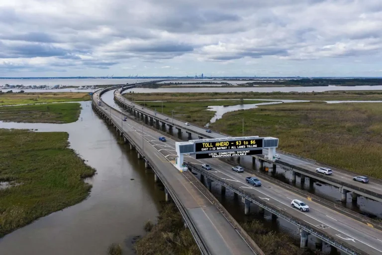 Illustration for the news story: Why Montgomery Keeps Overlooking Mobile and Baldwin Counties on the Bayway Toll