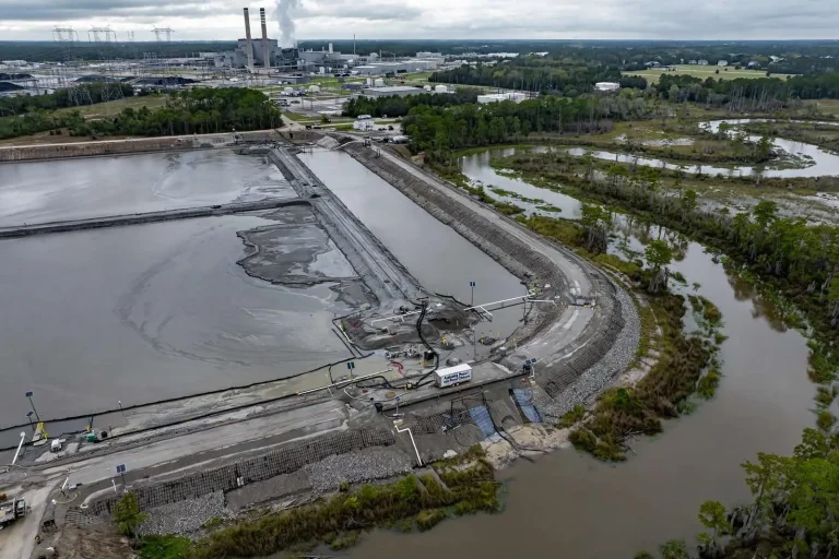 Illustration for the news story: Alabama Power Defends Plant Barry Coal Ash Pond Closure Plan Amid Groundwater Concerns