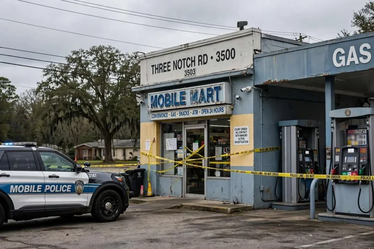 Illustration for the news story: Case Against Pair Accused of Trying to Lure Children From Mobile Gas Station Headed to Grand Jury