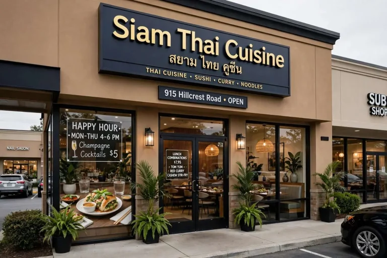 Illustration for the news story: Siam Thai Cuisine Brings Fresh Flavor to West Mobile’s Growing Asian Dining Scene