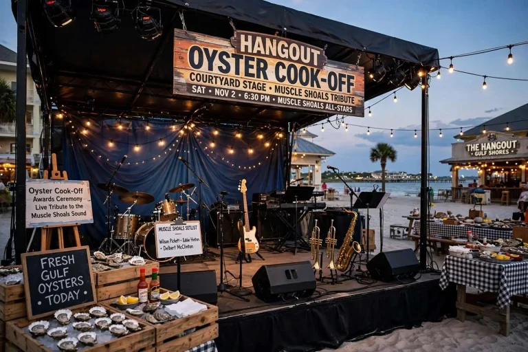 Illustration for the news story: Jimmy Hall to lead Muscle Shoals tribute at Gulf Shores Oyster Cook-Off