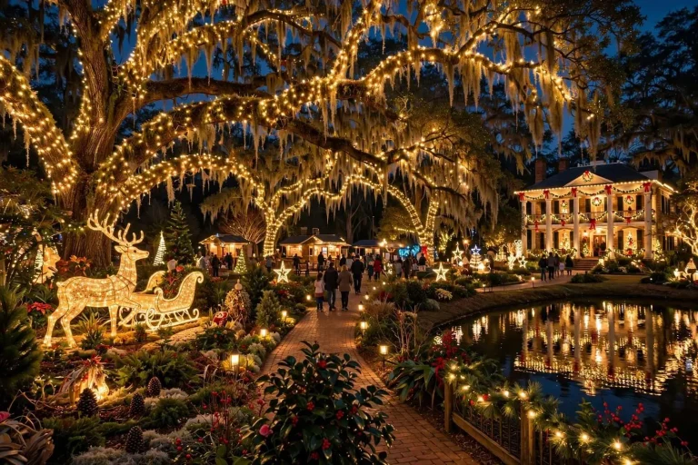 Illustration for the news story: Bellingrath Gardens Celebrates 24th Season of Magic Christmas in Lights