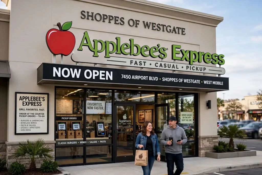 Illustration for the news story: Applebee’s Express Brings Fast-Casual Concept to West Mobile