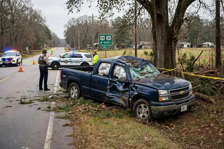 Illustration for the news story: State Troopers Identify Bay Minette Man Killed in Christmas Eve Crash on US 31