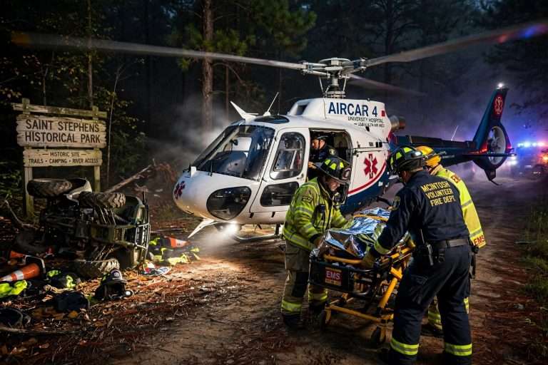 Illustration for the news story: Person airlifted after ATV accident in Washington County