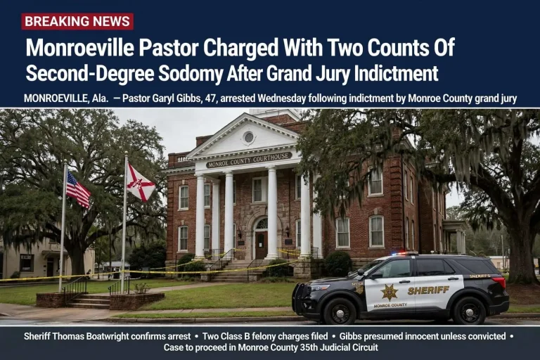 Illustration for the news story: Monroeville Pastor Charged With Two Counts Of Second-Degree Sodomy After Grand Jury Indictment
