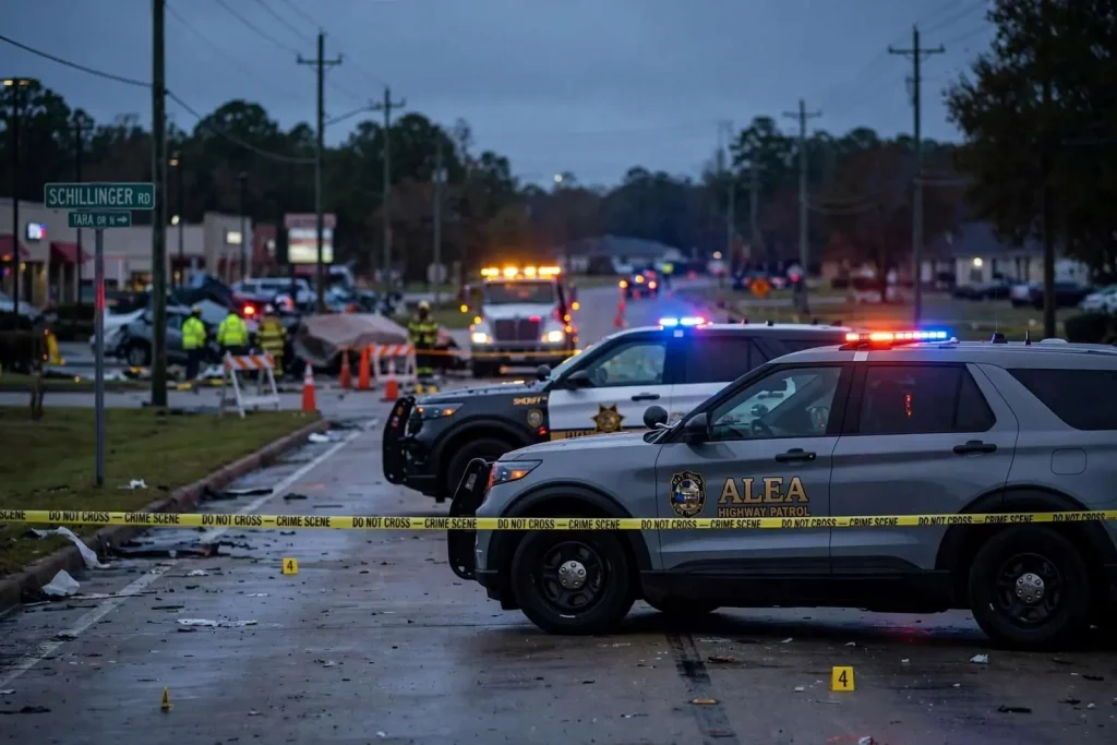 Illustration for the news story: ALEA identifies 18-year-old Theodore High School senior killed in Schillinger Road crash