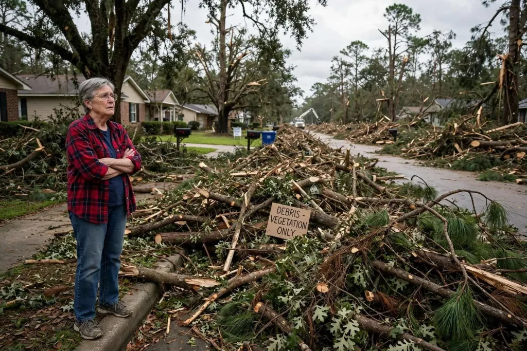 Illustration for the news story: ‘We’re Ready to Get It Picked Up’: Mobile Residents Wait as Sally Debris Cleanup Crawls On