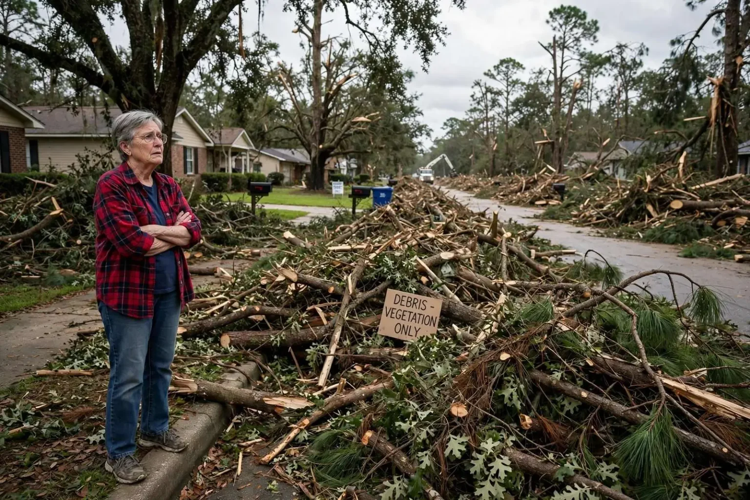 Illustration for the news story: ‘We’re Ready to Get It Picked Up’: Mobile Residents Wait as Sally Debris Cleanup Crawls On