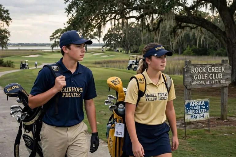 Illustration for the news story: Mobile, Baldwin Golfers Move to Sub-State Play Ahead of State Finals at Magnolia Grove