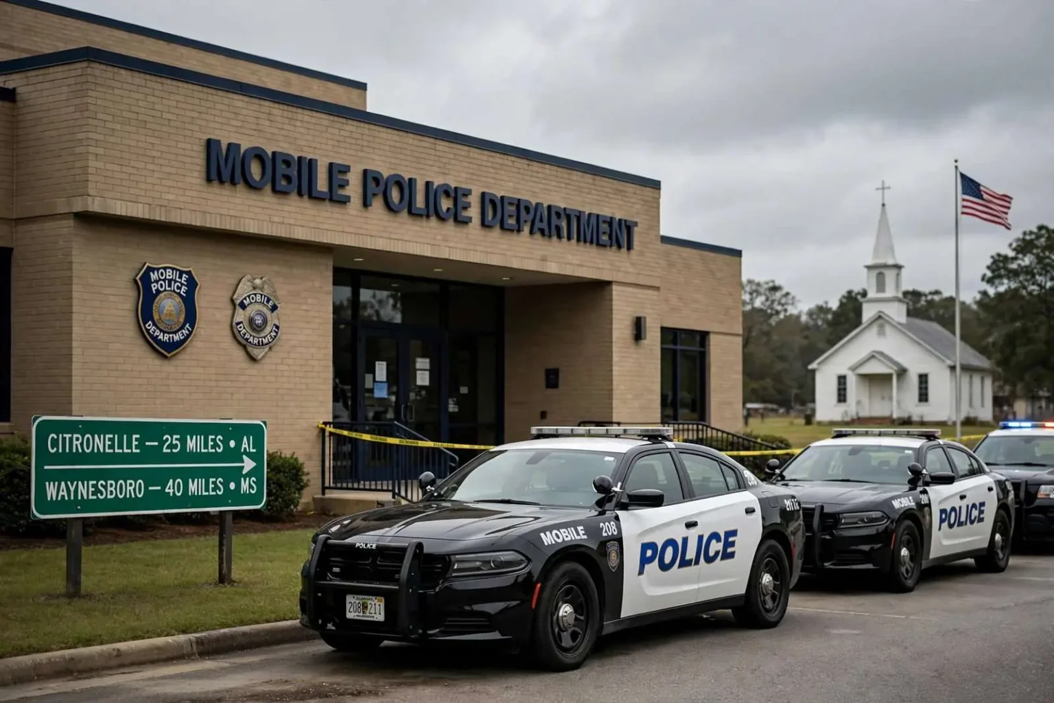 Illustration for the news story: Mobile Police: Accused Rapist Met Some Victims Through Citronelle, Waynesboro Churches