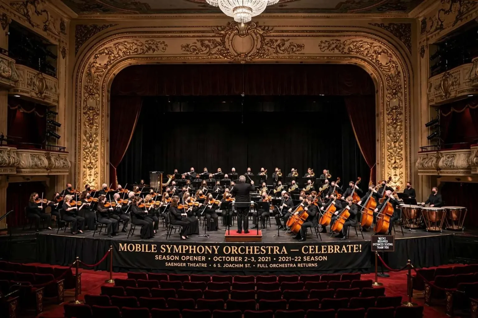 Illustration for the news story: Mobile Symphony Orchestra Kicks Off New Season as Local Arts Scene Rebounds This October