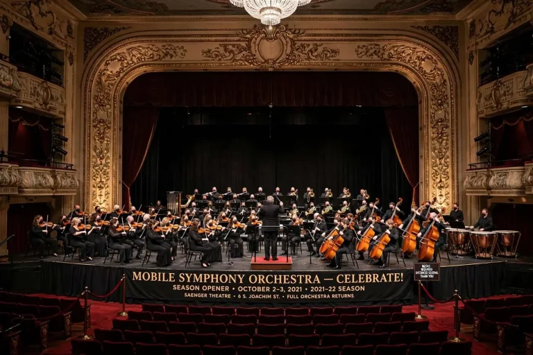 Illustration for the news story: Mobile Symphony Orchestra Kicks Off New Season as Local Arts Scene Rebounds This October
