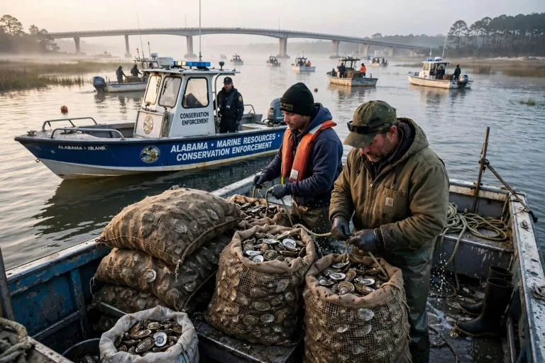Illustration for the news story: Alabama Oyster Harvesting Season Opens With Strong Outlook