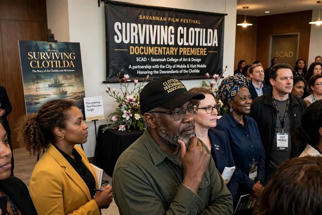 Illustration for the news story: Africatown Documentary Debuts at Savannah Film Festival, Fueling Mobile Heritage Tourism Push