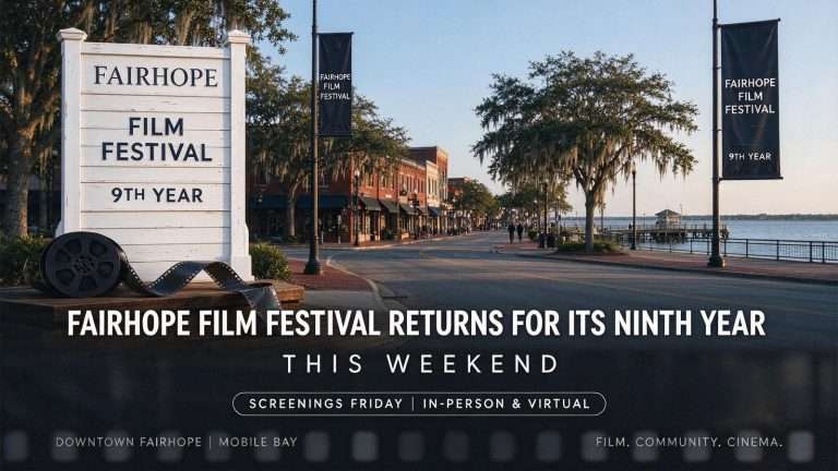 Illustration for the news story: Fairhope Film Festival returns for its ninth year this weekend