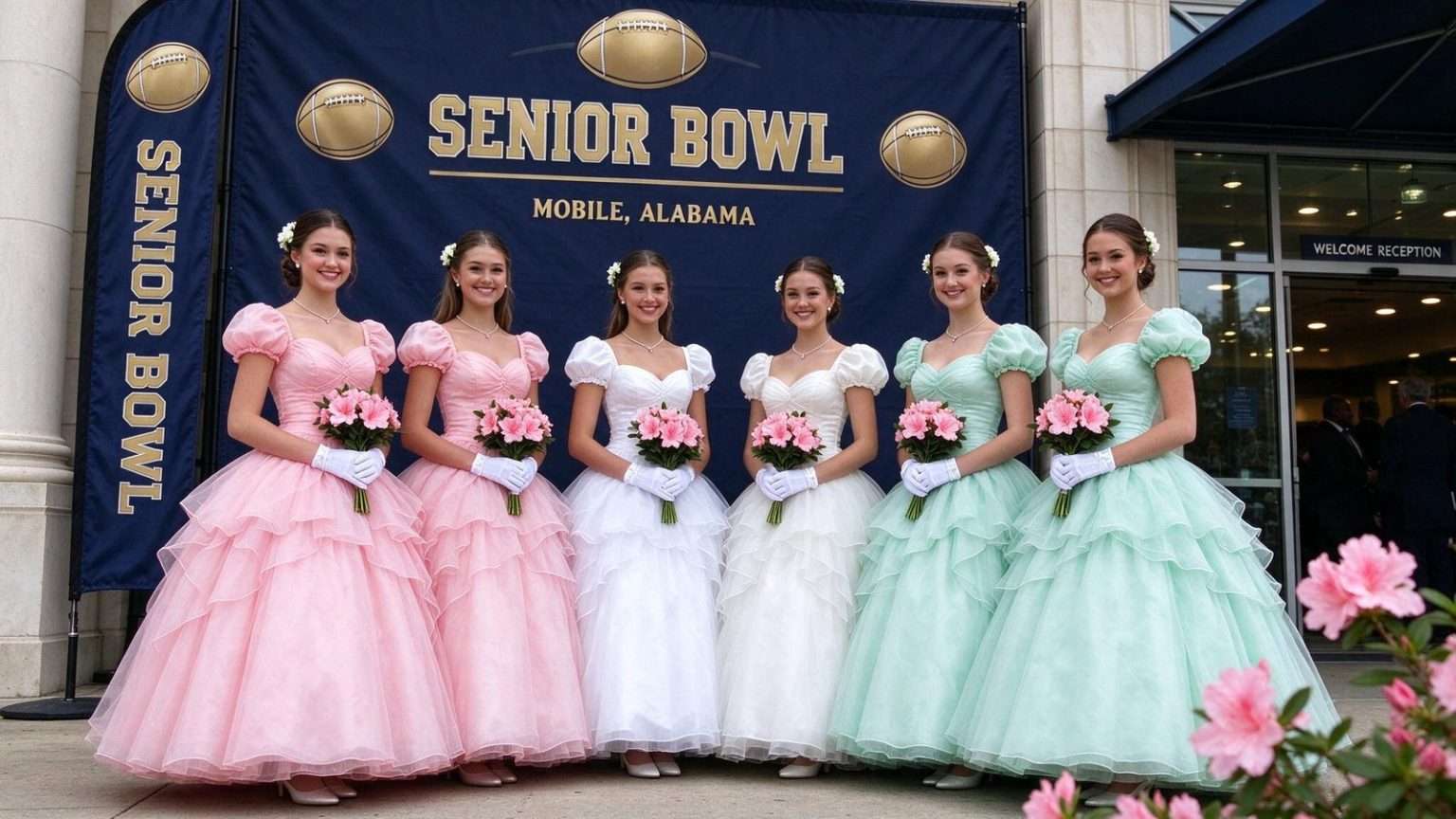 Illustration for the news story: Azalea Trail Maids Back in the Mix for Senior Bowl After Invitation Dispute
