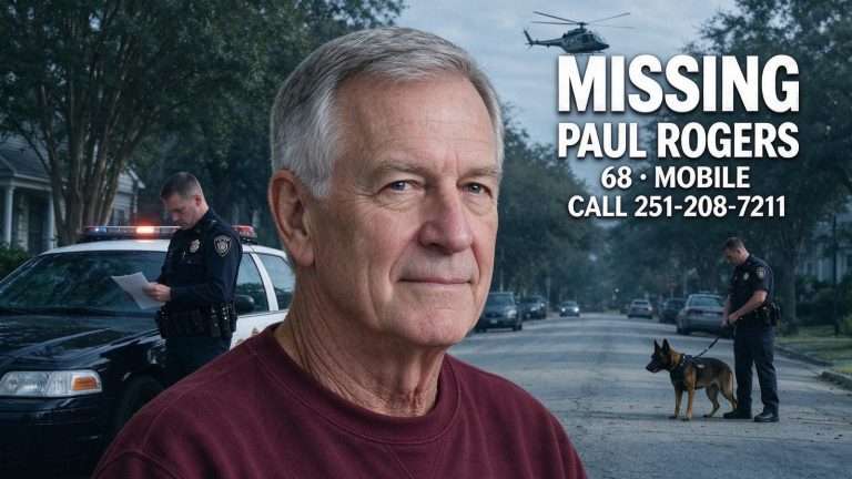 Illustration for the news story: Mobile Police Search for 68-Year-Old Man With Alzheimer’s Reported Missing