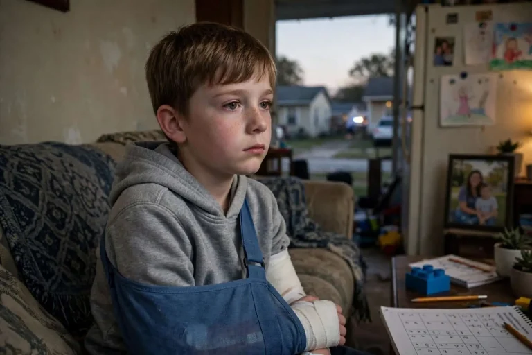 Illustration for the news story: Five Months After Stray Bullet Struck Mobile Boy in His Home, No Arrests Made