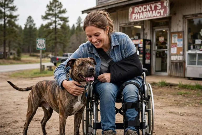 Illustration for the news story: Wilmer Woman’s Missing Emotional Support Dog Kobe Found Safe