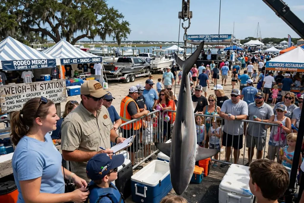 Illustration for the news story: Fishing Rodeo Weekend Delivers a Big Economic Boost for Dauphin Island Businesses