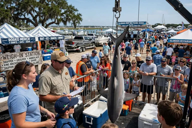 Illustration for the news story: Fishing Rodeo Weekend Delivers a Big Economic Boost for Dauphin Island Businesses