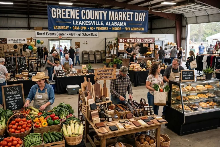 Illustration for the news story: Dozens of Vendors Headed to Greene County Market Day in Leakesville