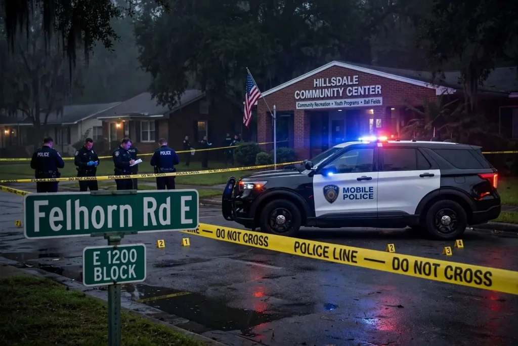 Illustration for the news story: Man Fatally Shot on Felhorn Road; Police Say Self Defense Possible