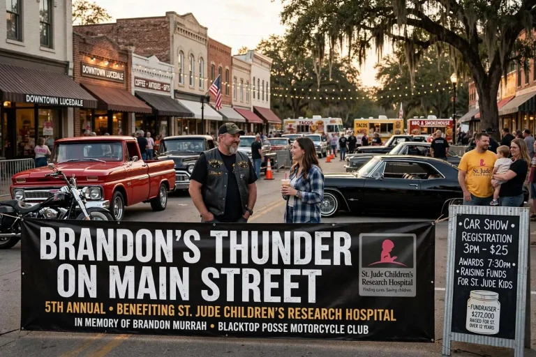 Illustration for the news story: Car show in Lucedale raises money for St. Jude children with cancer